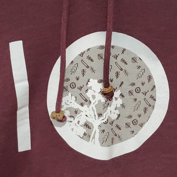 TENTREE maroon xs hoodie - Picture 2 of 8